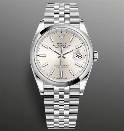 date just rolex argente|rolex datejust 36.